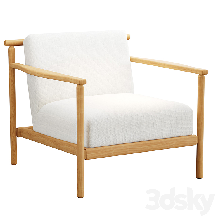Wood frame accent chair store