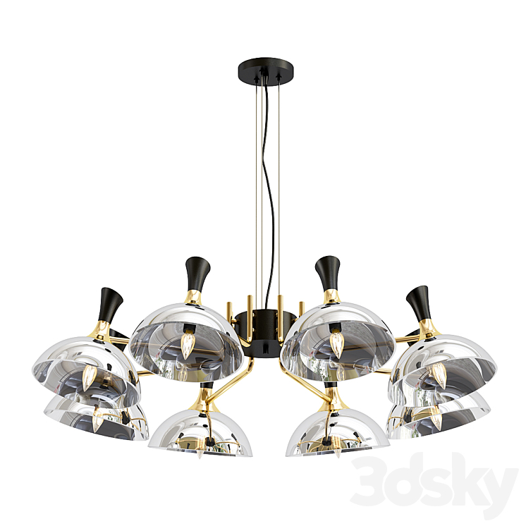 ambrella light traditional - Pendant light - 3D model