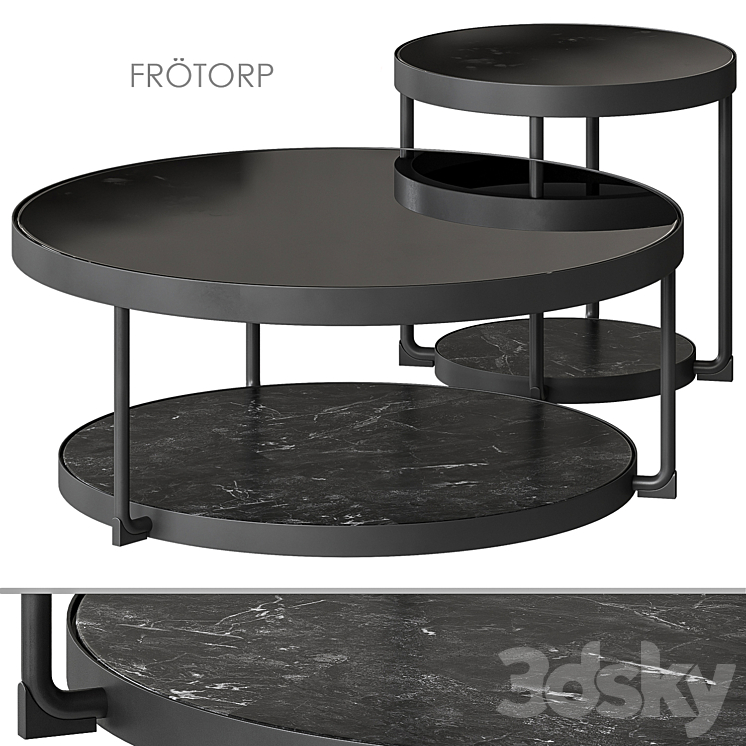 Frötorp / Frotorp Ikea Coffee Table Table 3D model