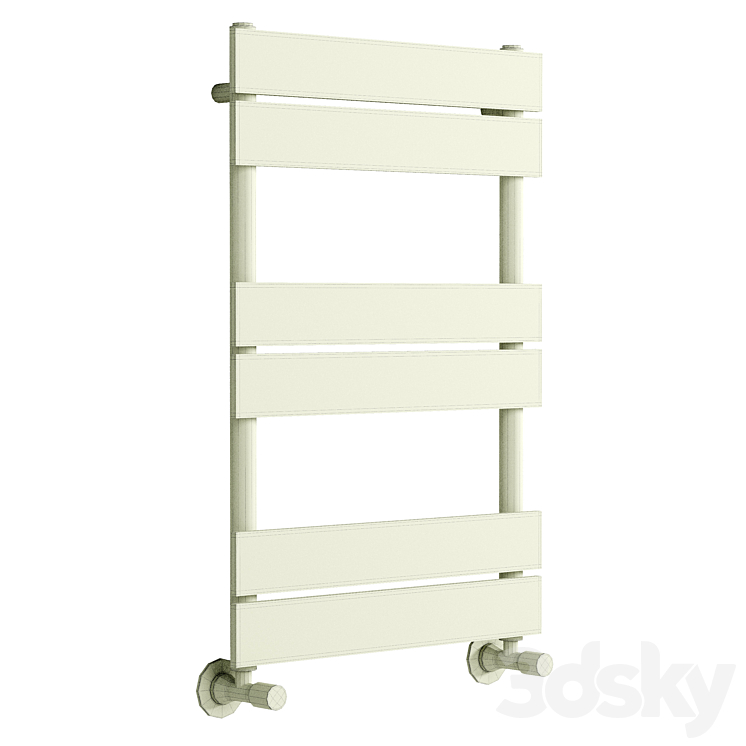 Brenton Avezzano Matt Anthracite Flat Panel Heated Towel Rail