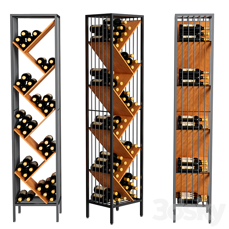 Anjou Wine Rack Other 3D model