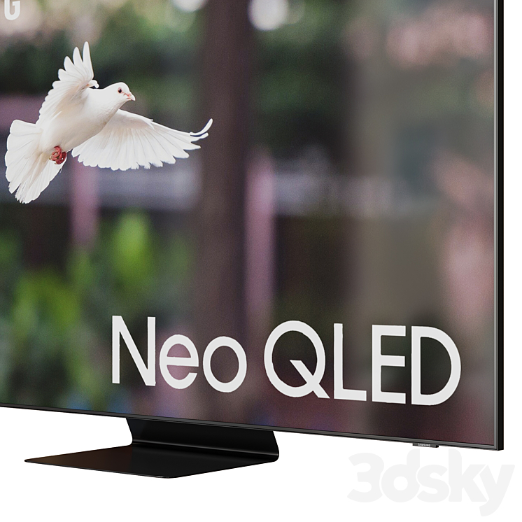 Samsung QE65QN90B - TV - 3D model
