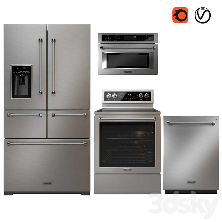 Kitchenaid cheap appliance set