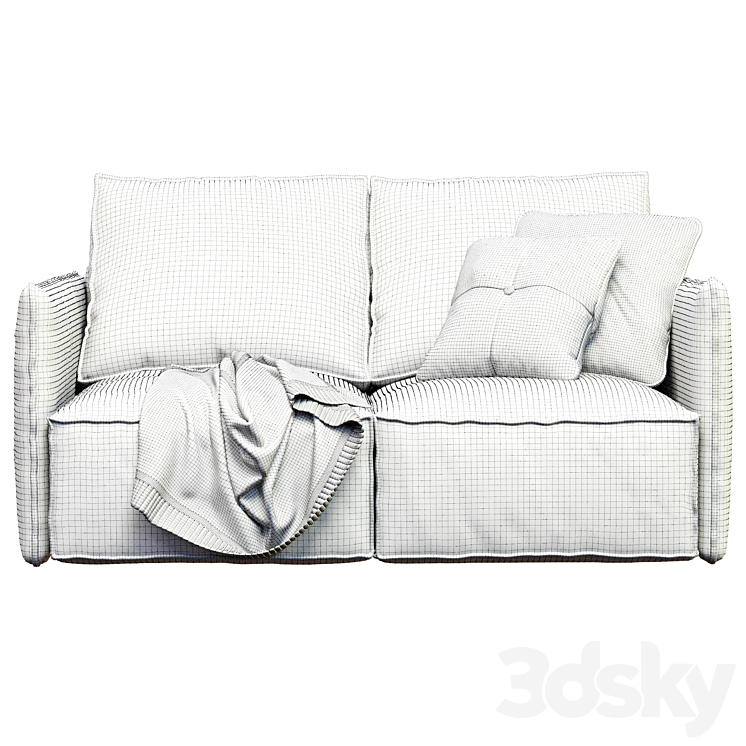 Sofa olen mini happy light sofa 3d model