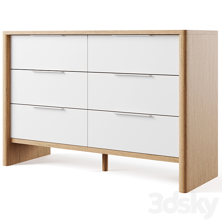 Redondo Kids Wide TwoTone Dresser by Crate and Barrel / Crate and Kids