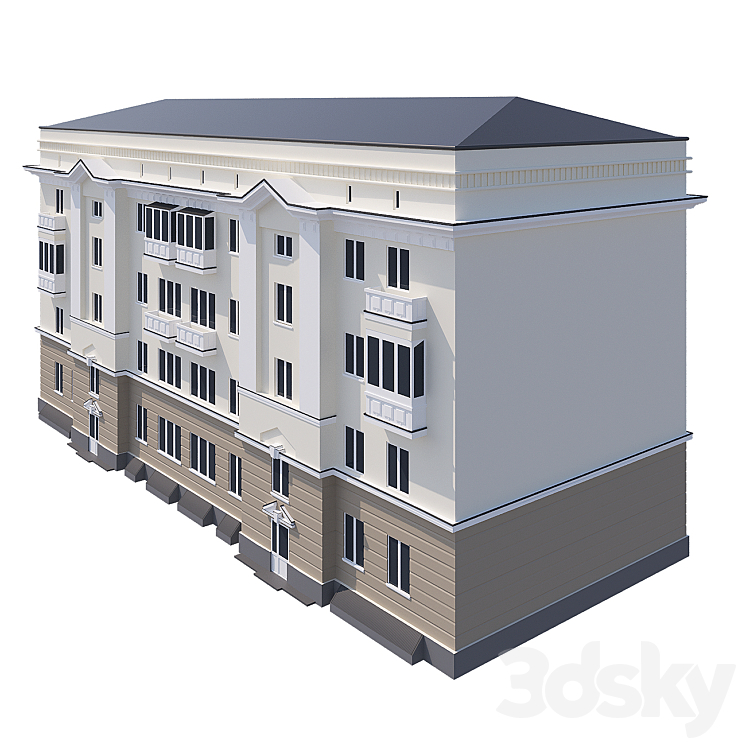 Dom3 Being Built Dom3 - Building - 3D model