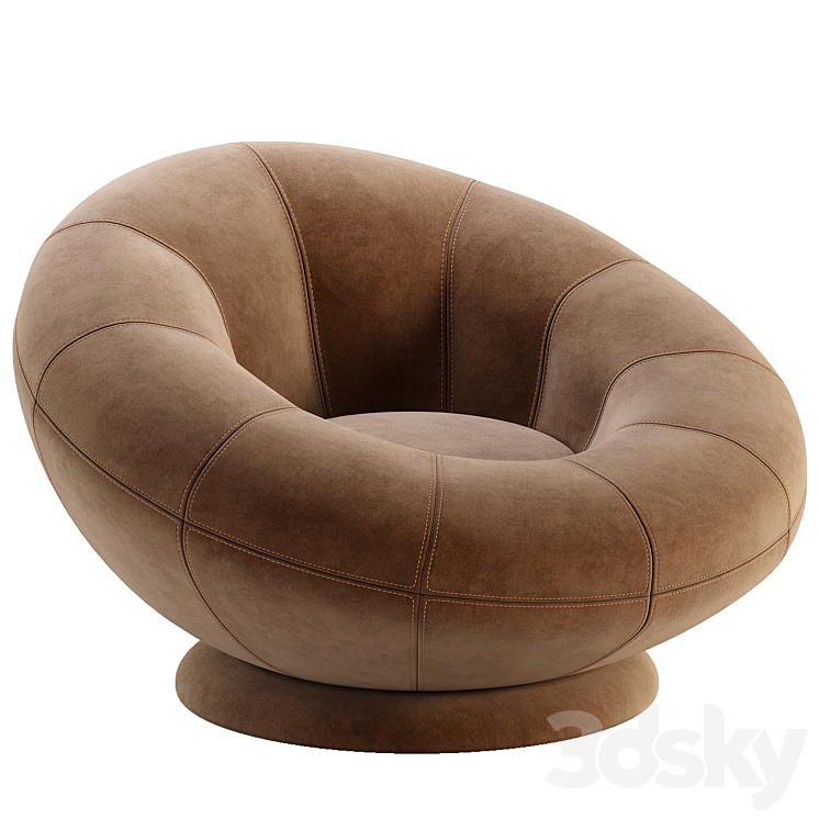 Groovy discount swivel chair