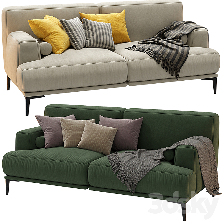 Article Abisko 2 Seats Sofa Sofa 3D model