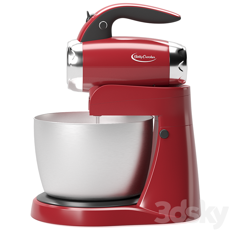Betty Crocker Stand Mixer Kitchen appliance 3D model