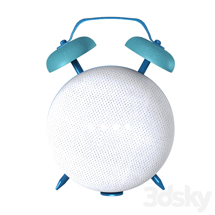 Retro Alarm Clock Watches & Clocks 3D model