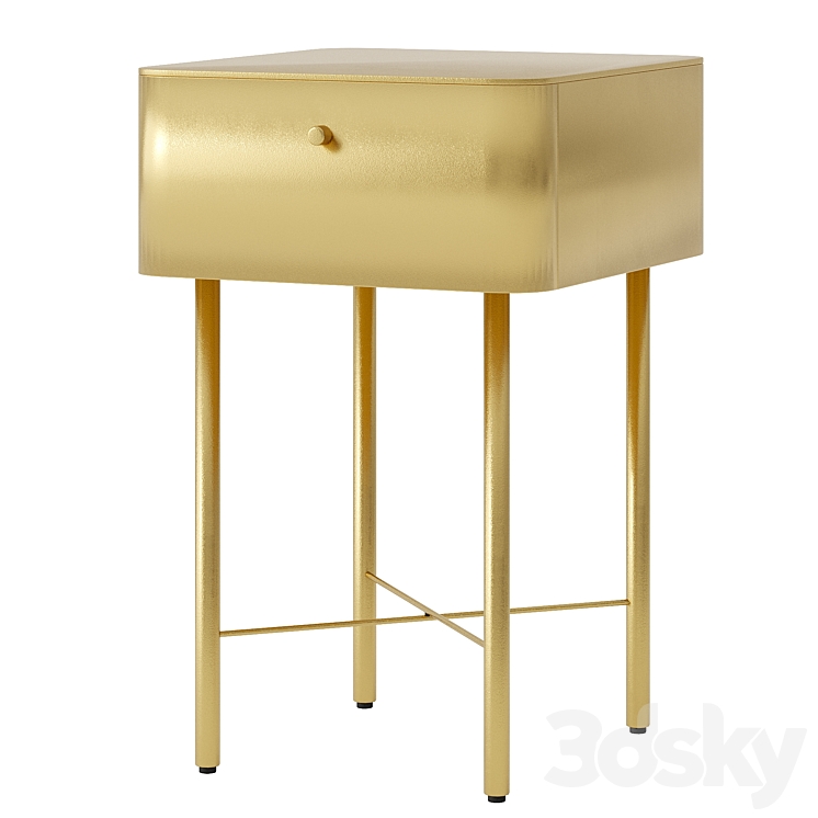 Made Christo Bedside Table Sideboard & Chest of drawer 3D model