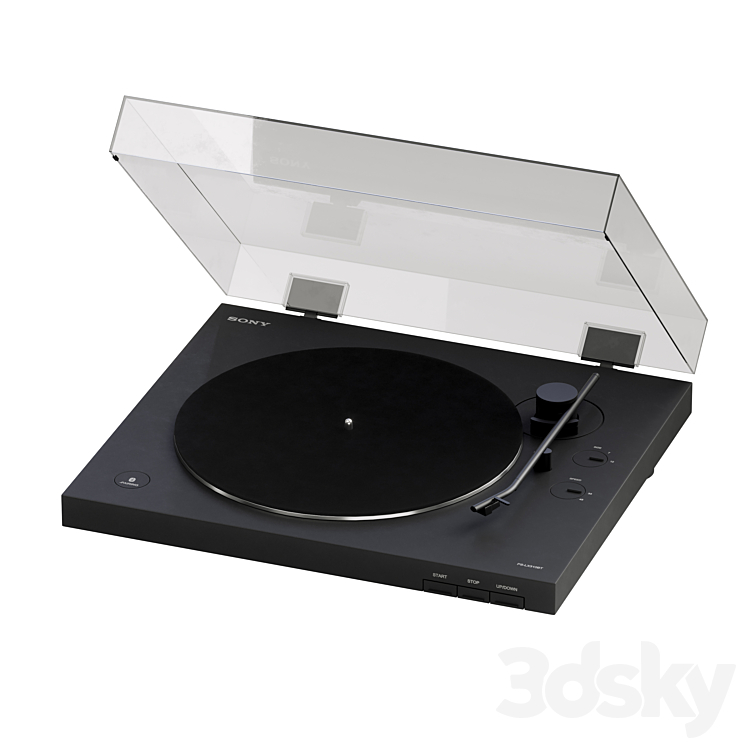 PS-LX310BT - Audio tech - 3D model