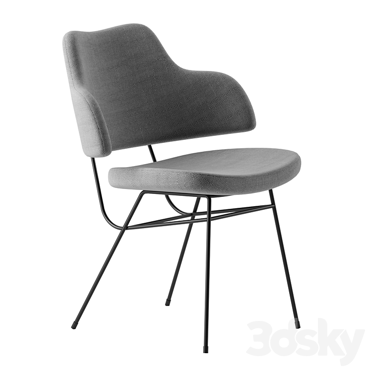 Featherston re chair by Grazia and Co Chair 3D model