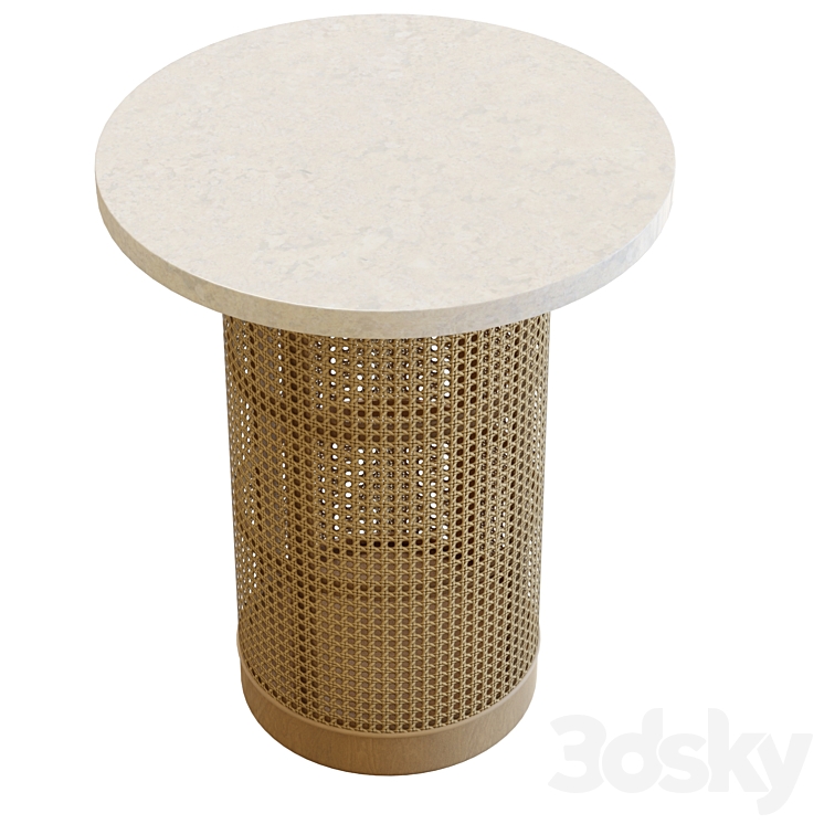 Crate&Barrel End Table Table 3D model