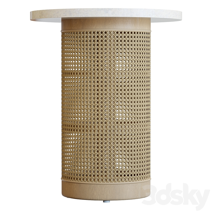 Crate&Barrel End Table Table 3D model