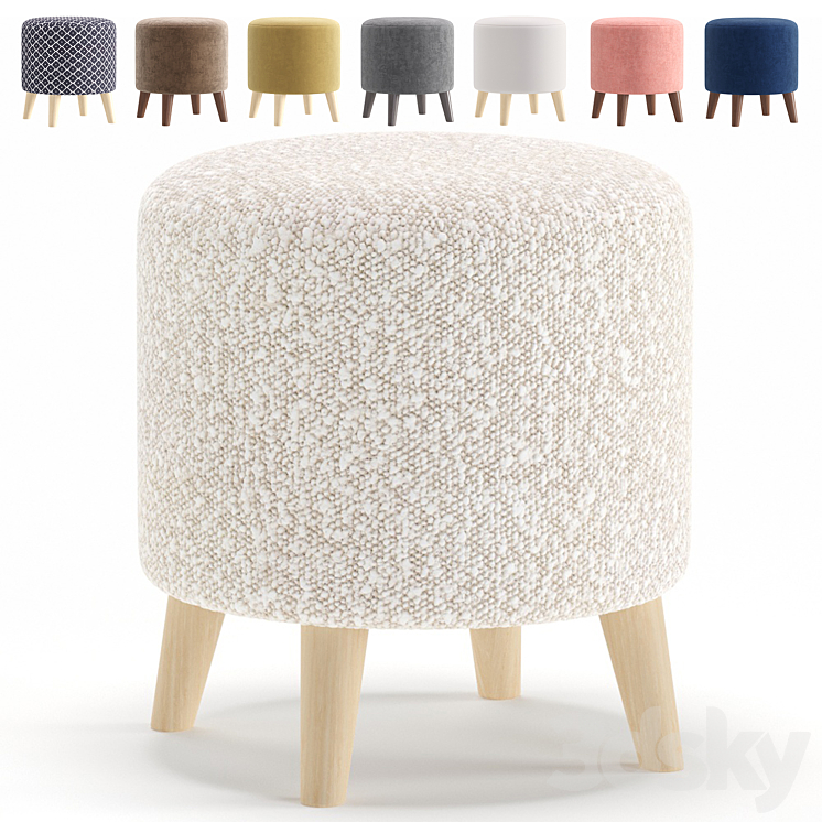 Pouf Plidi divan.ru 8 Colors Version/Пуф Плиди диван.ру - Other soft ...