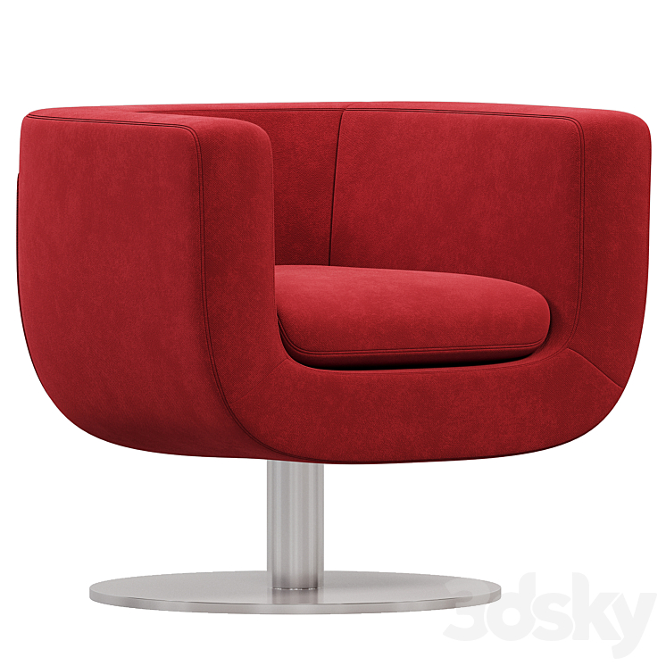 B&B Italia TULIP armchair Arm chair 3D model