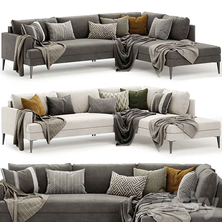 Andes terminal clearance chaise sectional