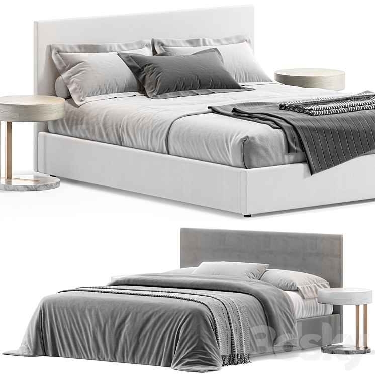 Bed S8 Evita - Bed - 3D model