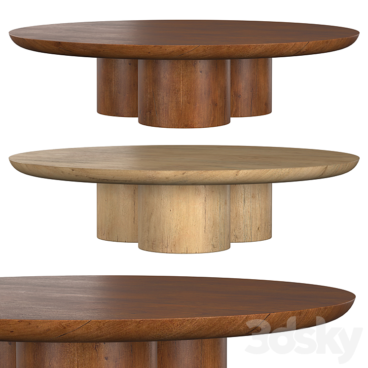 Oslo round coffee shop table