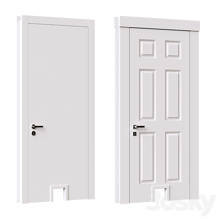 Doors for cats - Doors - 3D model