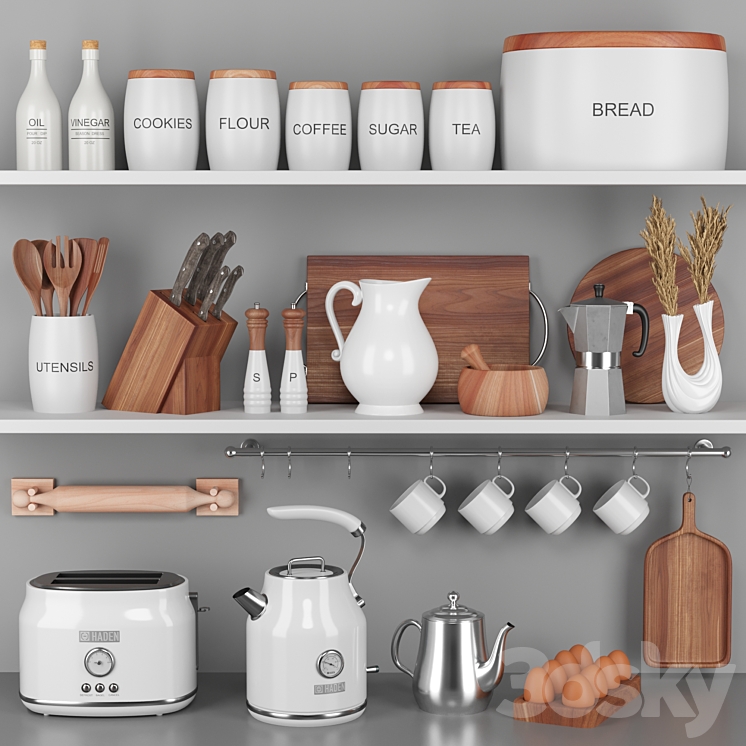 kitchen accessories 01 - Other kitchen accessories - 3D model