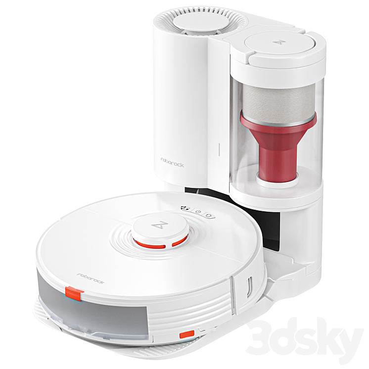 Roborock S7+ Robot Vacuum Cleaner Household appliance 3D model