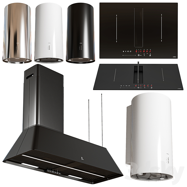 Elica Appliances Set 3 - Kitchen appliance - 3D model