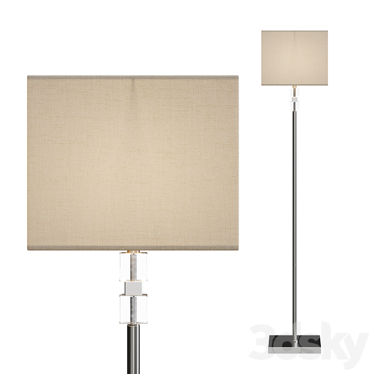 Arte Lamp - NORTH - Floor lamp - 3D model