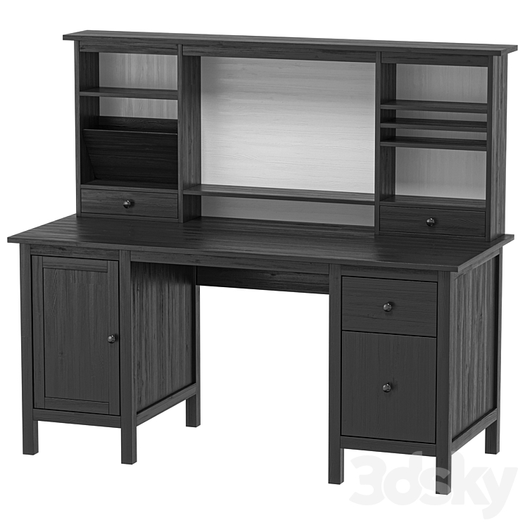 Hemnes desk add on hot sale