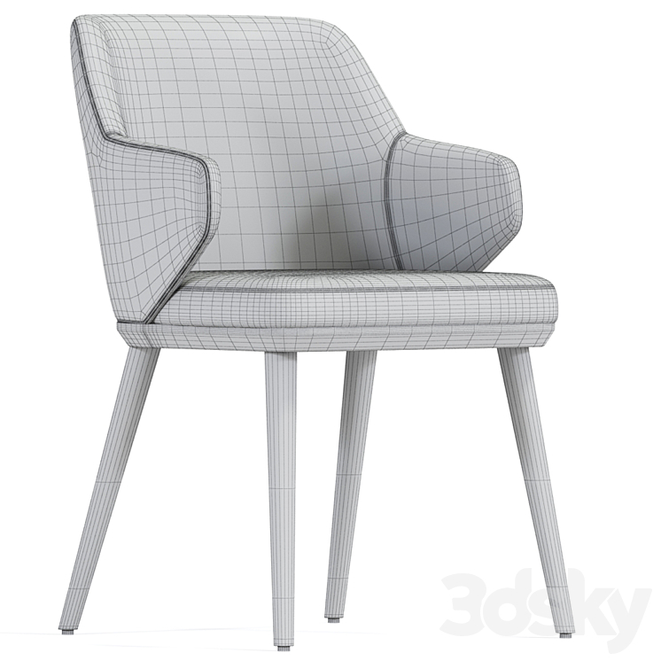 Calligaris Foyer Dining Chairs Chair 3D model