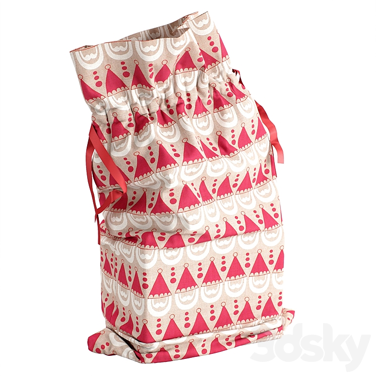 Drawstring bag IKEA VINTERFINT Other decorative objects 3D model