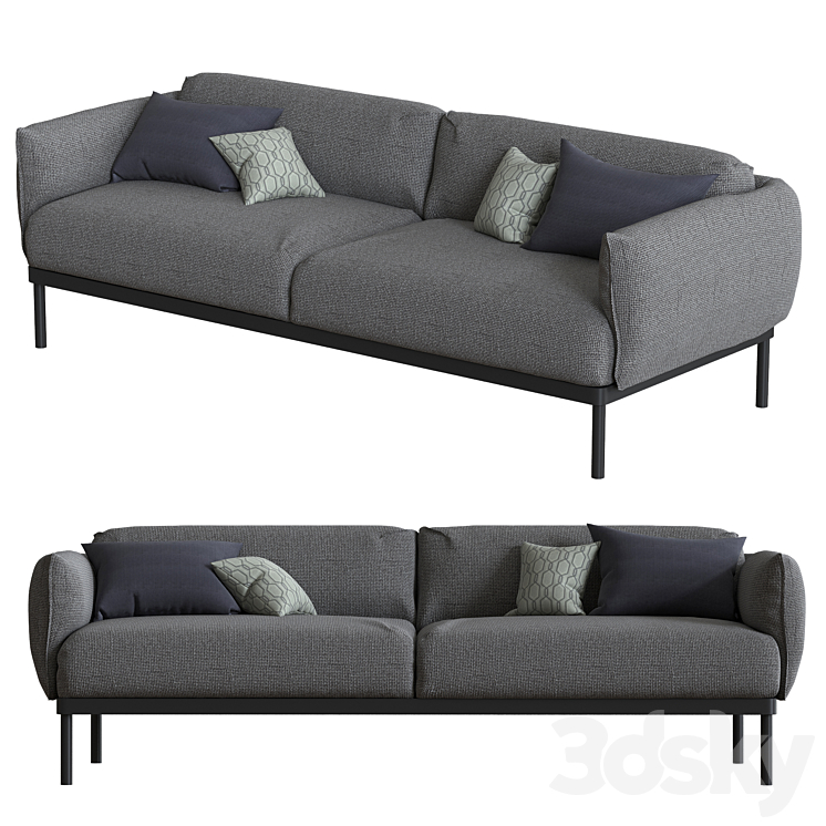 IKEA Applaryd Sofa 3D model