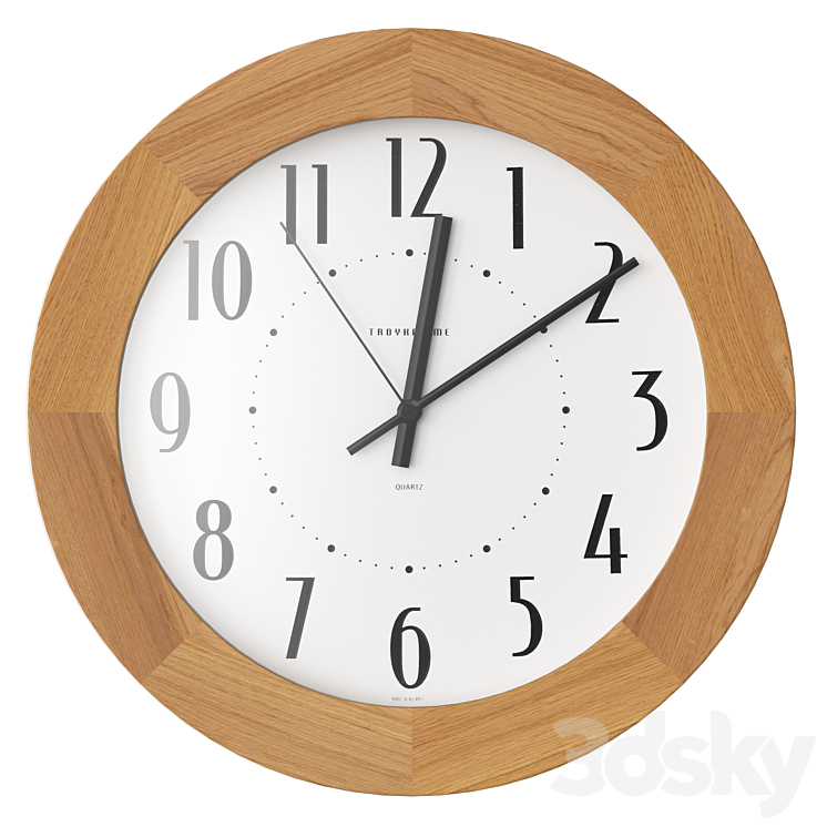 Wall clock Troykatime - Watches & Clocks - 3D model