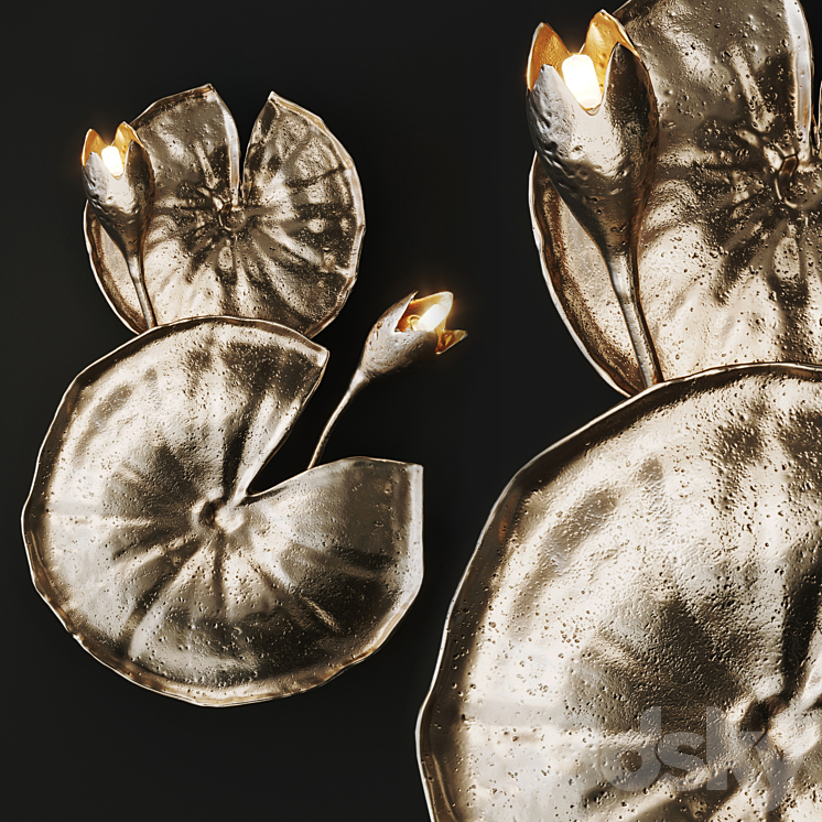 NYMPHEA Vetvi Store Bra - Wall light - 3D model