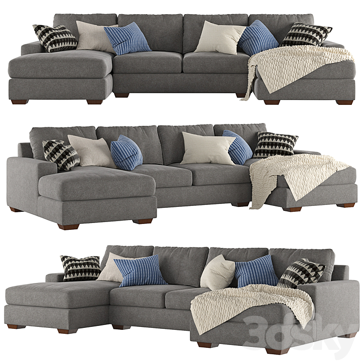 Big sur deals square arm sectional