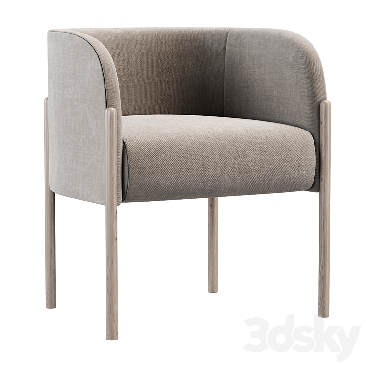 Odele Arm Chair Arm chair 3D model