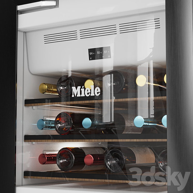 miele-wine-cooler-kitchen-appliance-3d-model