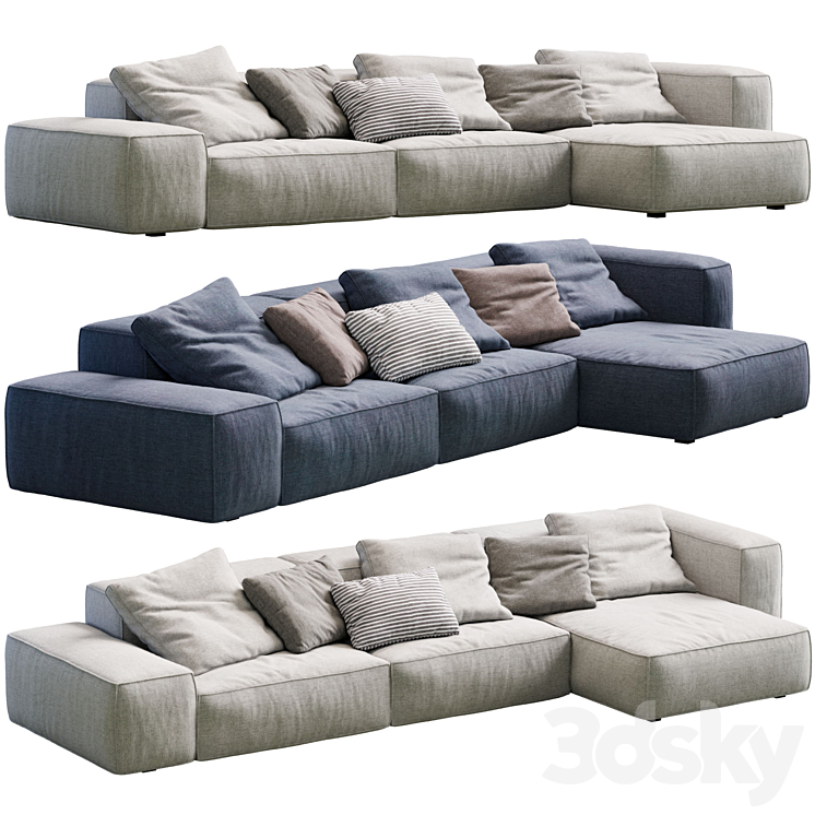 Neowall top modular sofa