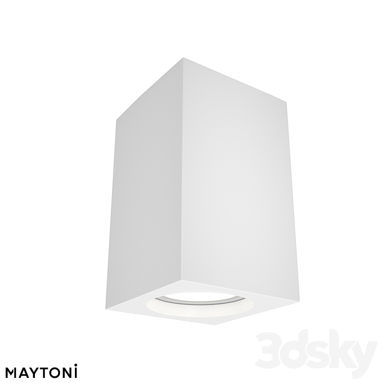 Ceiling lamp Focus C011CL01W Technical lighting 3D model