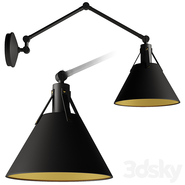 Alora Lighting Archer Articulating Wall Sconce - Wall light - 3D model