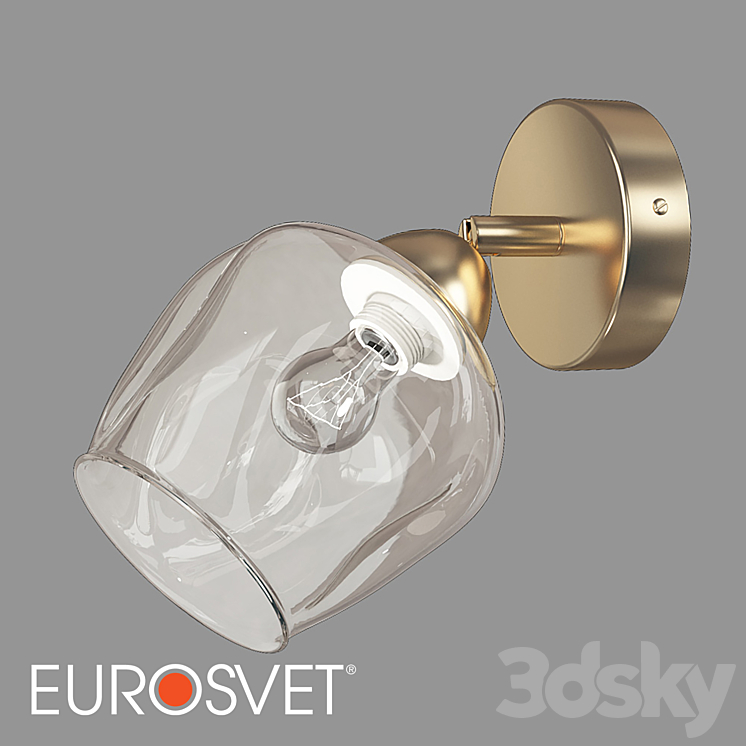 Wall shop light 3dsky