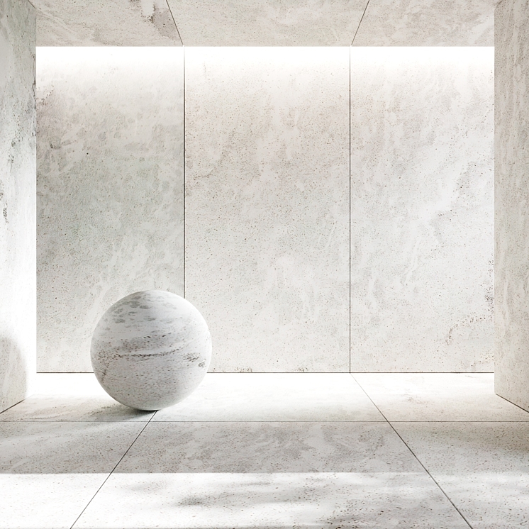 Viscont Gray Porcelain Tiles - Tile - 3D model