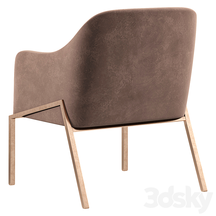 ARMCHAIR PATTERN KOCCA by mazzoli Arm chair 3D model