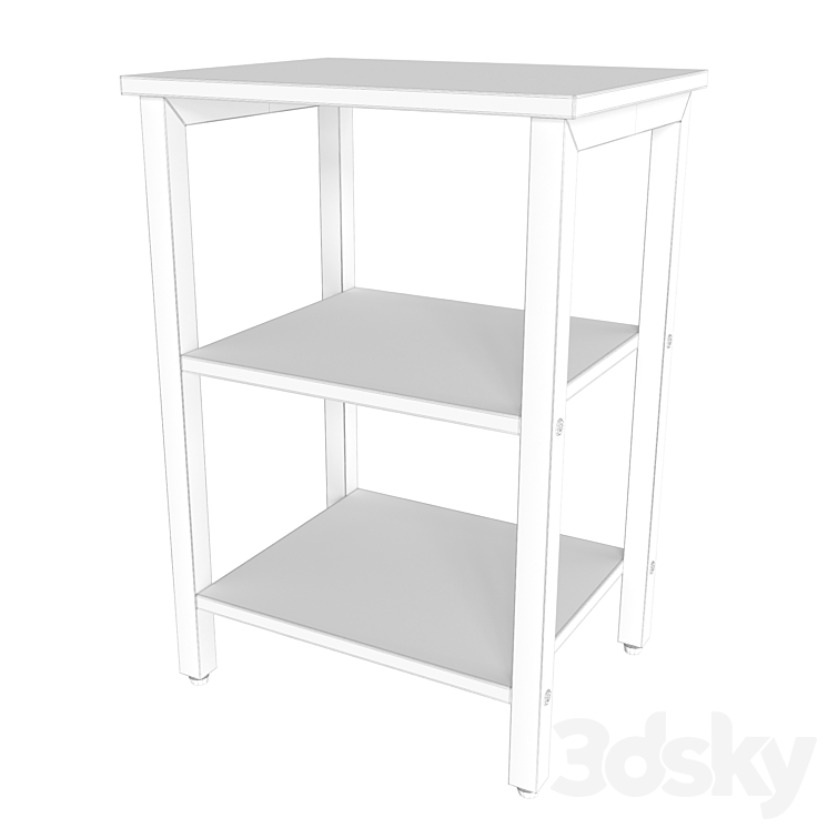 Side Table Tall Table 3D Model side-table-tall-table-3d-model