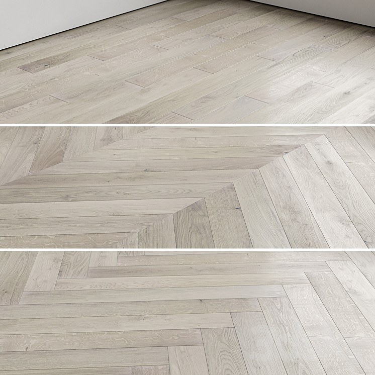 Parquet OAK 01 - Floor coverings - 3D model