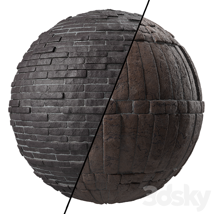Stone Wall Materials 44 Stone wallsSbsar Pbr 4k Seamless Brick 3D