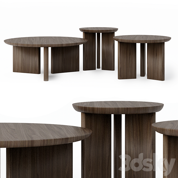Table Maiden Home Morro Coffee Table 3D model