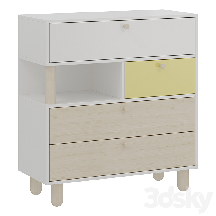Chest of drawers Deakins 1 - Sideboard & Chest of drawer - 3D model