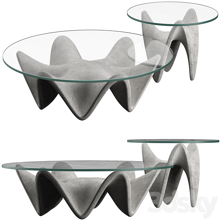 Candela Tables Table 3D model